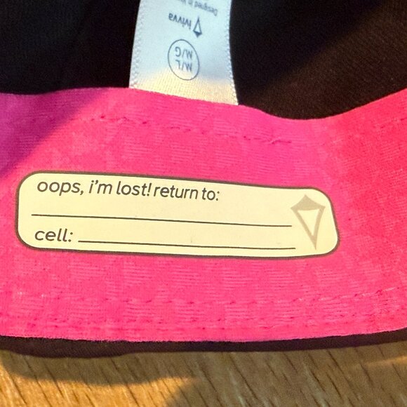 Ivivva By Lululemon Hat Youth Girls Ponytail Cap SnapBack Medium/Large NEW - Picture 5 of 6